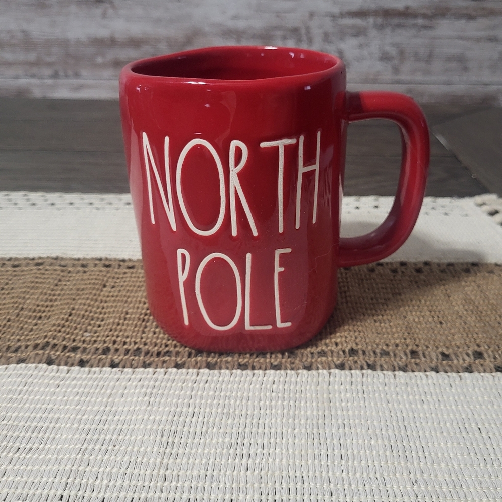 Rae Dunn North Pole Mug
